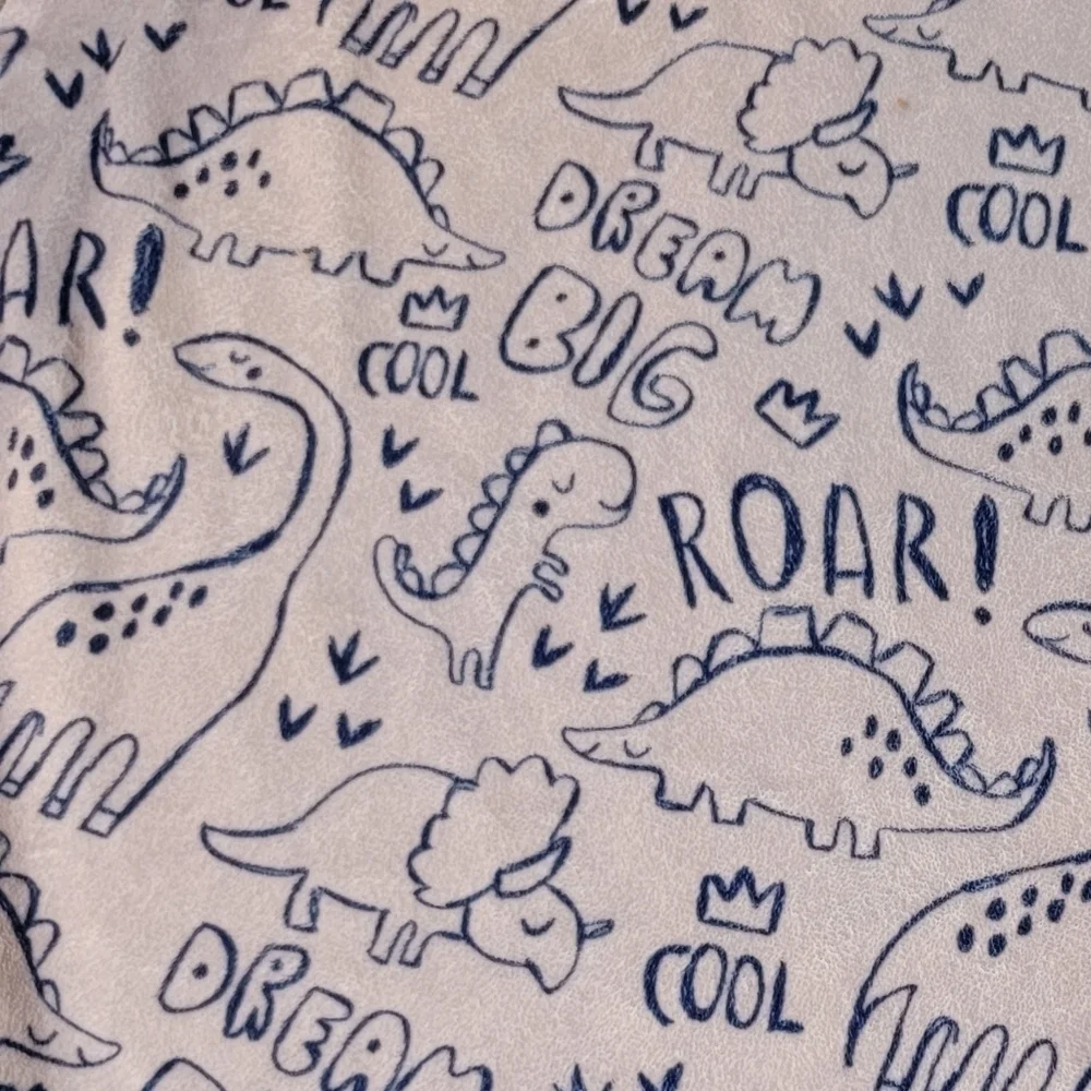 Dear Baby Gear Dinosaur Blanket Soft Plush Lovey Roar 30 x 40 T07